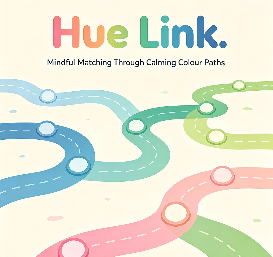 Hue Link: Mindful Matching Through Calming Colour Paths