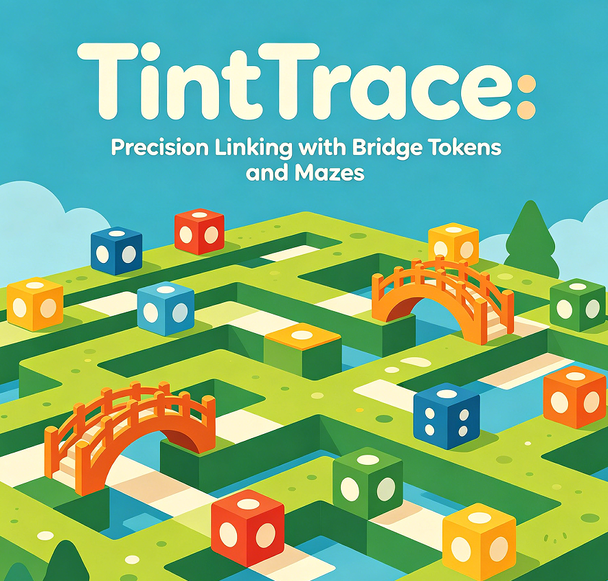 TintTrace: Precision Linking with Bridge Tokens and Mazes