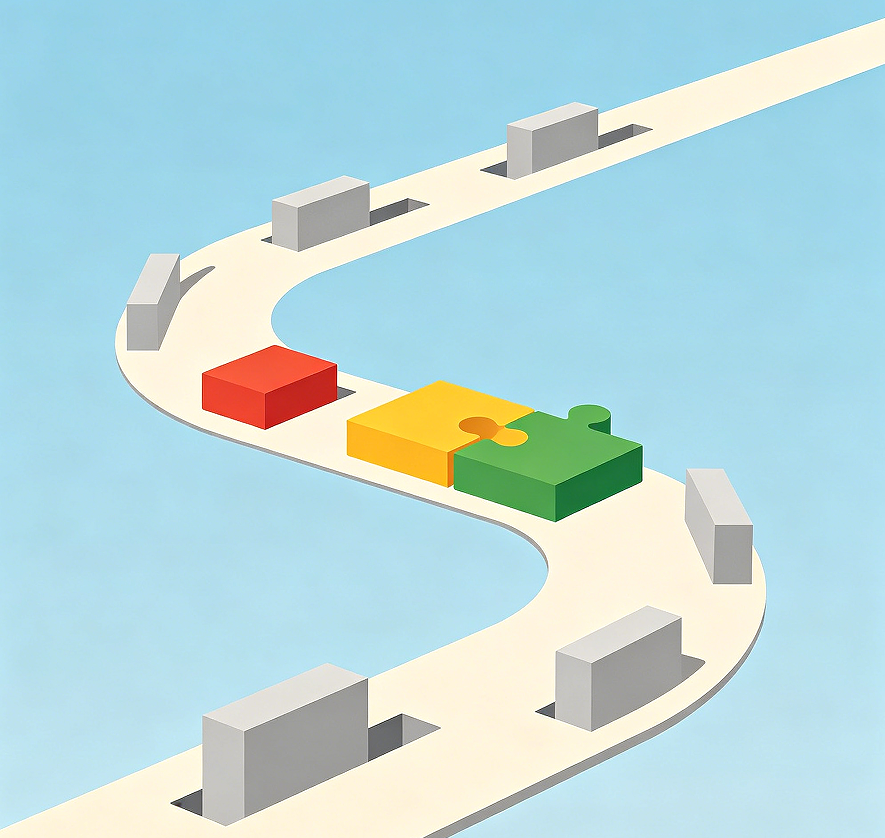 Chroma Path: Obstacle Course with Moveable Block Puzzles - Image 2